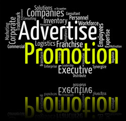 Promotion Word Indicates Promotional Discounts And Discount