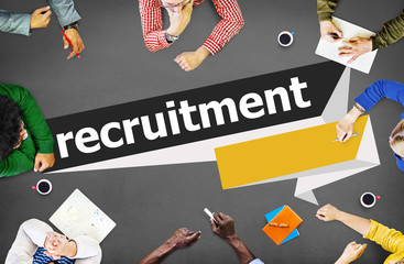 Recruitment Hiring Career Human Resources Concept