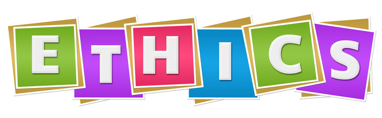 Ethics Colorful Blocks 