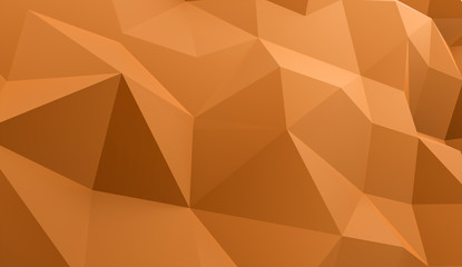 Triangle background concept rendered