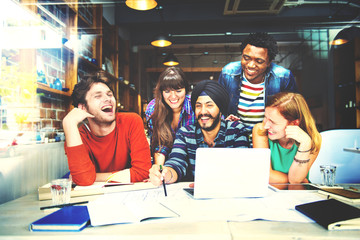 Diverse Architect People Group Working Concept