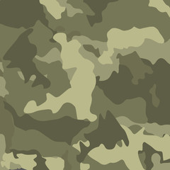 Green camouflage. Military vector background.
