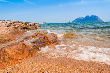 Steinstrand in Sardinien 01