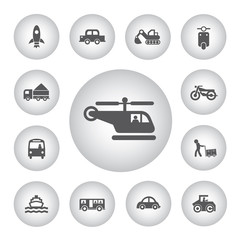basic icon for transport
