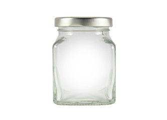 Glass Bottles white background