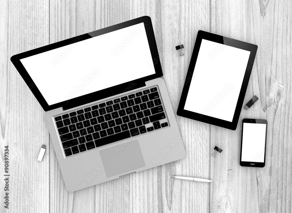 Canvas Prints devices mock up