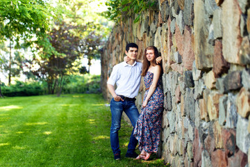 Fototapeta premium Loving young couple