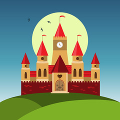 Cartoon castle