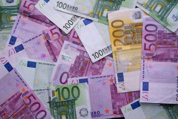 Euro bills