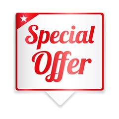 Special Offer Red Tag