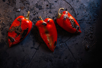 Rosted peppers