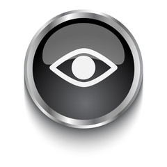 White Eye symbol on black web button