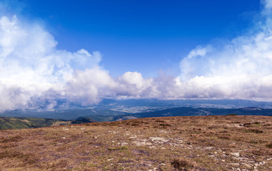 Montenegrin ridge in Carpathians