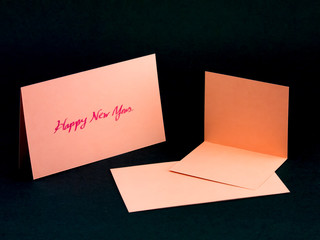 Message Card for Your Family and Friends; Happy Hew Year