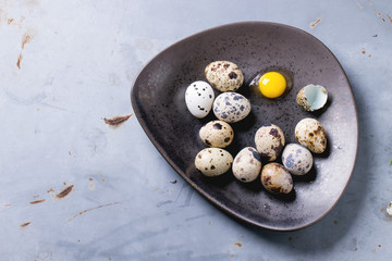 Quail eggs