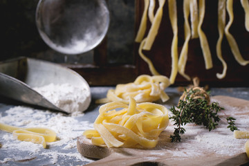Homemade pasta