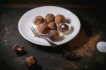 Chocolate truffles