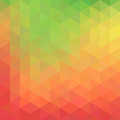 Geometric abstract background with triangles