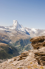 Zermatt, Dorf, Bergdorf, Alpen, Schweizer Alpen, Rothorn, Bergstation, Trockener Steg, Schwarzsee, Furi, Zmutt, Furgg, Matterhorn, Wallis, Sommer, Schweiz