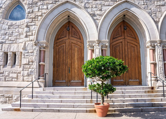 Fototapeta na wymiar Cathedral Doors