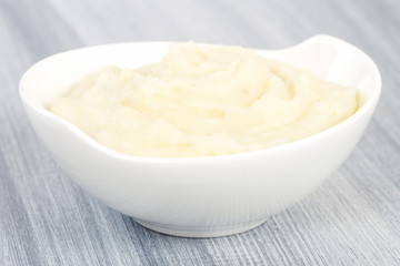 Mashed Potatoes - Simple creamy white potatoes mashed to perfection!