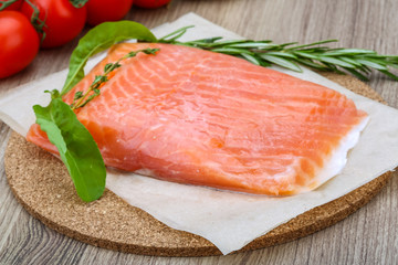 Salted salmon