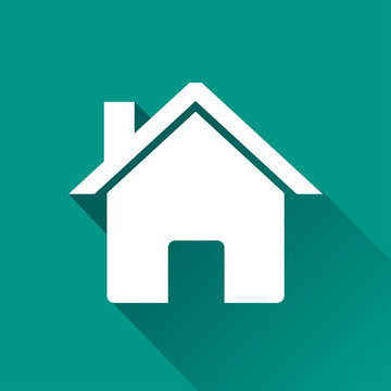 home flat design icon