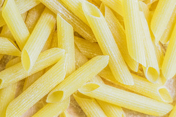 Background of dry pasta