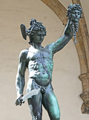 Donatello's David Renaissance statue in Florence Italy