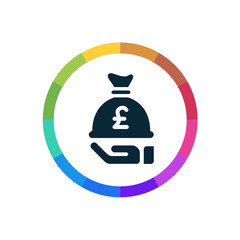 Modern Multicolored Icon