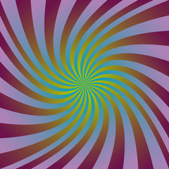 Colorful spiral design background