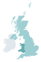 Wales Map