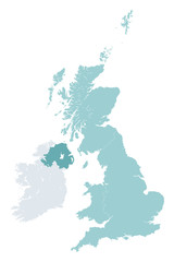 Northern Ireland Map