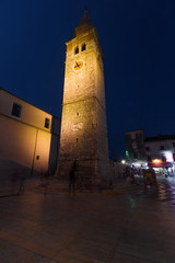 Obraz premium Kirchturm in Umag