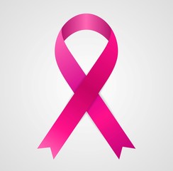 Breast cancer awareness pink ribbon tape design