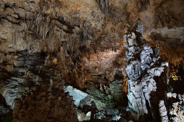 estalactitas cueva de Nerja