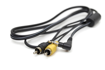 plug on the white background