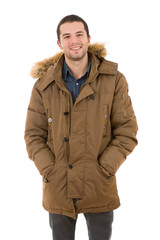 Fototapeta premium winter man