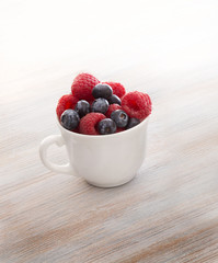 Cup of berries