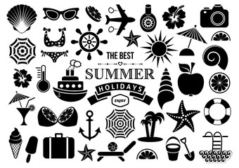 Summer icons
