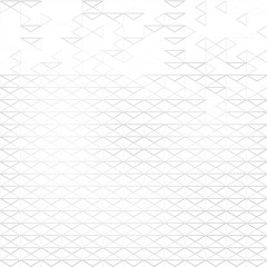 Naklejka premium Vector Abstract geometric shape from triangles. 