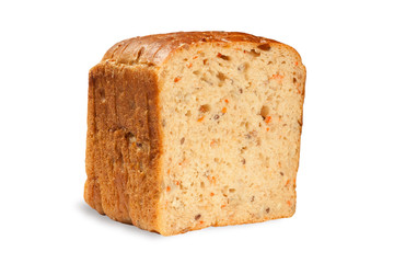 Unleavened bread isolated on a white