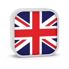 United Kingdom flag sign.