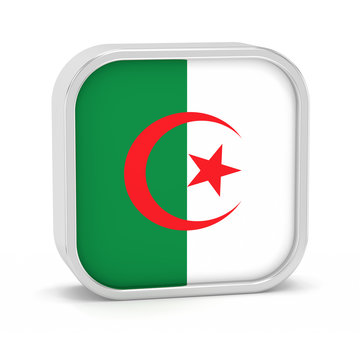 Algeria flag sign.