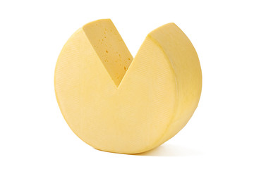 cheese wheel isolated
