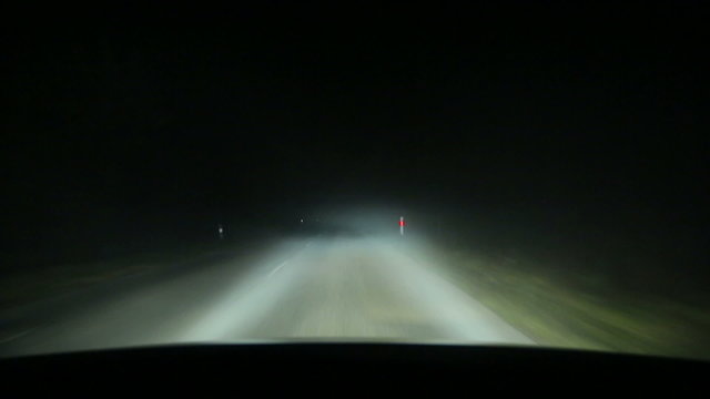 Driving in fog