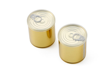 pair of cans with Easy Open lid