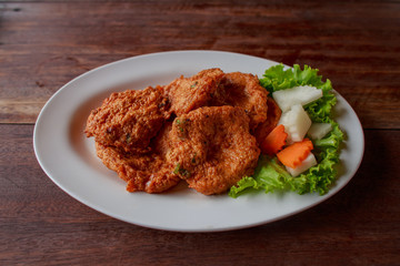 Fried fish-paste balls
