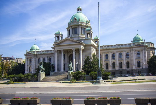 National Assembly Of Serbia In Belgrade