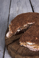 homemade nut cake